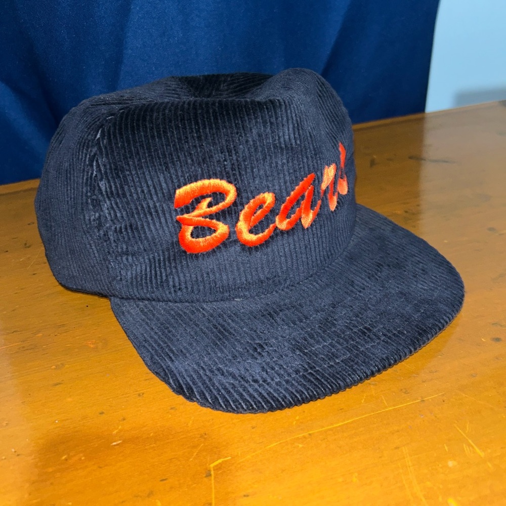 Vintage Chicago Bears corduroy hat
